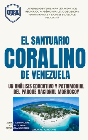 Ebook El Santuario Coralino De Venezuela