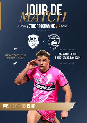 Loges Programme De Match Barrage La Rochelle