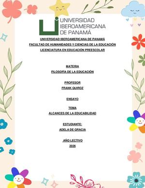 Ensayo Adela