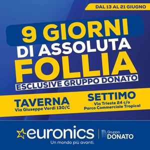 9 GIORNI DI ASSOLUTA FOLLIA!