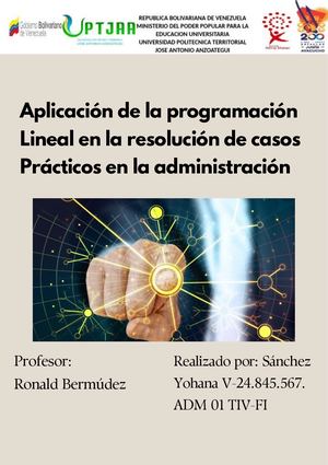 Programación Lineal