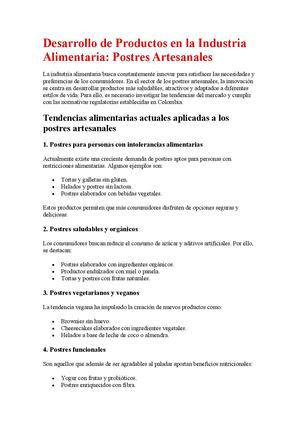 Documento Postres