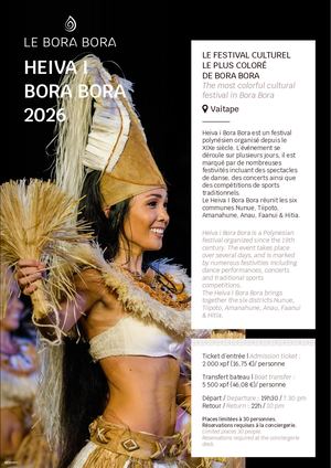 Le Bora Bora Affiche Heiva