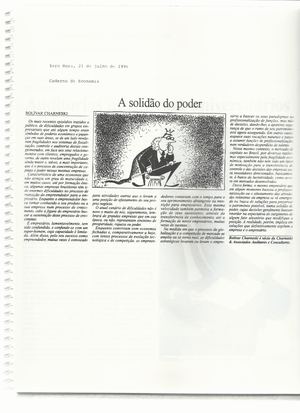Solidão Do Poder