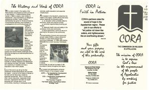 CORA brochure c. 1994