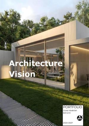 Portfolio D'architecture Bienvenue Dans Ce Portfolio, Qui Rassemble Une Sélection De Mes Projets De Bachelier Pour Moi, L'architecture Est Un Équilibre Entre Créativité, Rigueur Technique Et Répo Compressé