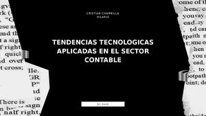 TENDENCIAS TECNOLÓGICAS DE CONTABILIDAD