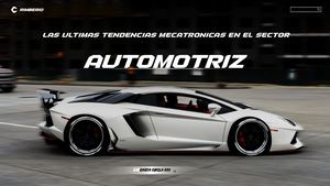 Black And White Futuristic Clean Electric Vehicle Presentation