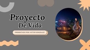 Presentación Portafolio Creativo Diseñadora Gráfica Geométrico Moderno Rosa Y Naranja