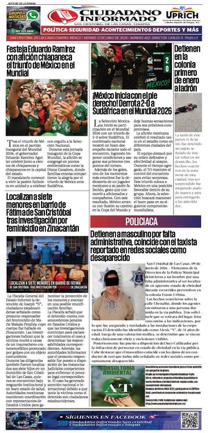 Noticias Viernes 12 De Junio De 2026