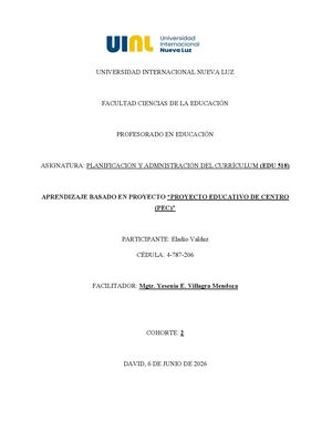 Proyecto Valdez
