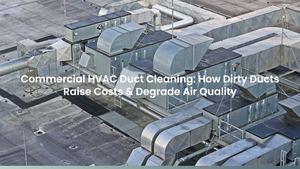Commercial HVAC Duct Cleaning: How Dirty Ducts Raise Costs & Degrade Air Quality