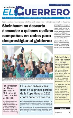 Viernes 12 de junio del 2026