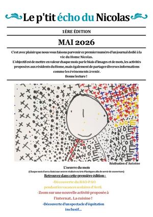 Journal Du Home Mai 2026