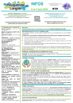 21 6 Et 7 Juin 2026