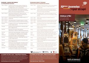 10èmes journées du Papier découpé