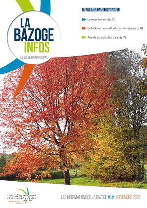 Bulletin Décembre 2022 LA BAZOGE