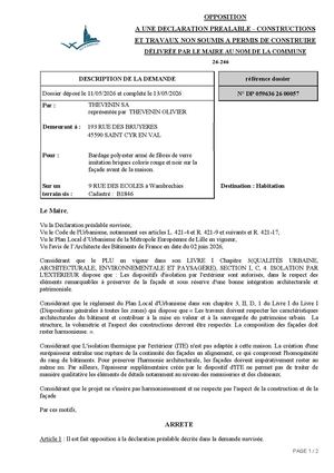 Arrêté 26 246 9 Rue Des Ecoles