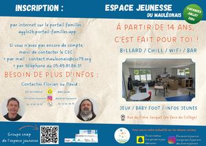 Espace jeunesse - Prog été 2026