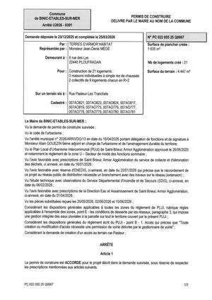 PC 25 Q 0067 - Arrêté