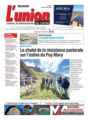 L'union Du Cantal N° 3897