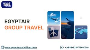 What are the Group Travel Terms and Conditions of EgyptAir?