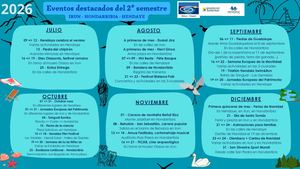 Calendario 2026 2º Semestre