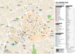 Aix-en-Provence - Centre ville & points d’intérêt