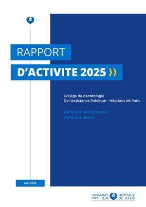 Rapport Annuel Collège de déontologie 2025