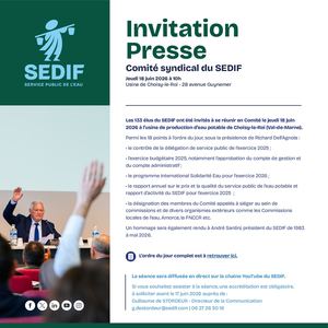 Comité SEDIF 18 juin 2026