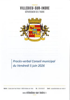 Procès-Verbal Conseil municipal du 5 Juin 2026