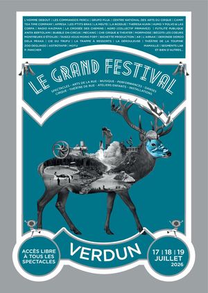 Le Grand Festival 2026 – Programme officiel 17, 18 et 19 juillet 2026 • Verdun (Meuse)
