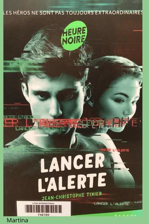 Martina a lu "Lancer l'alerte"