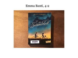 Emma a lu "L'été de Summerlost"