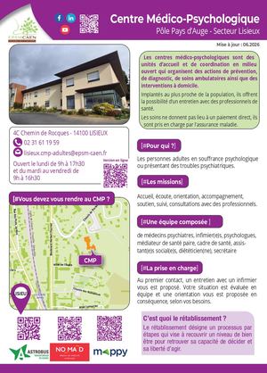 CMP Lisieux - secteur Lisieux