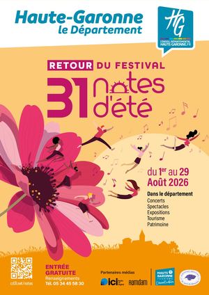 31 notes d'été - Programme 2026