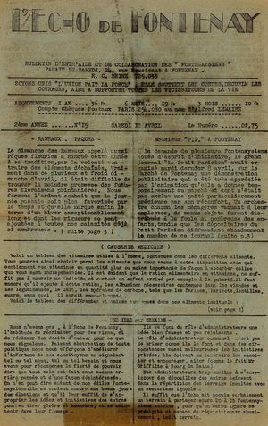 AMFAR NUM L'Echo De Fontenay 1941 04 12 015
