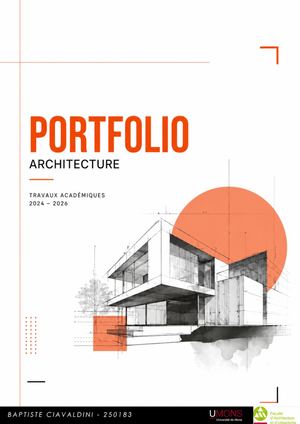 Portfolio Baptiste Ciavaldini
