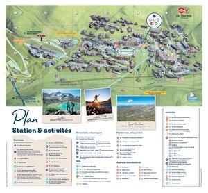 Plan station et activités - Été 2026