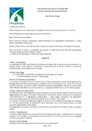 2026 06 12 A 2026 096 119 Rue V Hugo