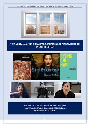 352. BYUNG CHUL HAN + TRES VENTANAS PARA ACCEDER A SU PENSAMIENTO + SEGUNDA ENTREGA
