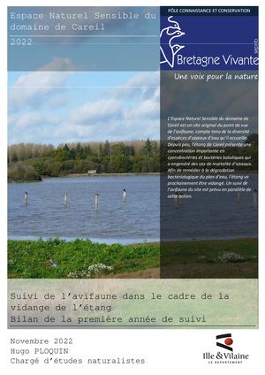 5_Suivi de l’avifaune dans le cadre de la vidange de l’étang / 2022