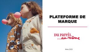 Plateforme De Marque 2025 Dpam