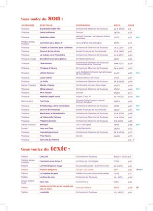 Programme de l'Escale 2026-2027