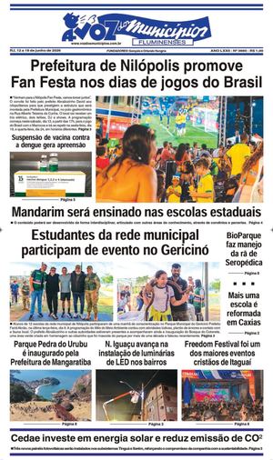 Edicao3660vozdosmunicipios, 12 a 18 de junho de 2026