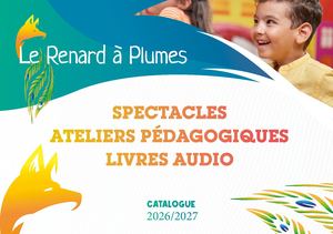Catalogue Spectacles Rap 2026-2027
