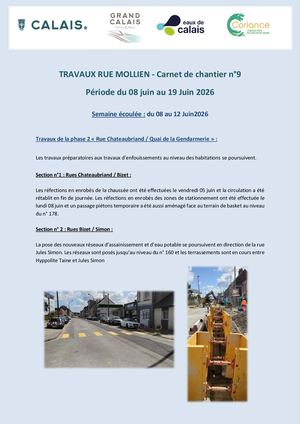 Carnet de chantier n°9