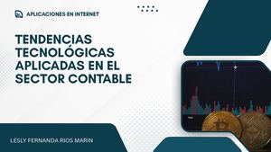 Tendencias Tecnológicas Aplicadas En El Sector Contable Lesly Fernanda Rios Marin