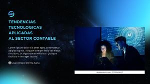 Presentación Proyecto De Tecnología Futurista Moderno Oscuro