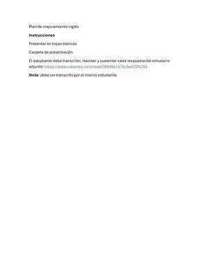 Pm Inglés